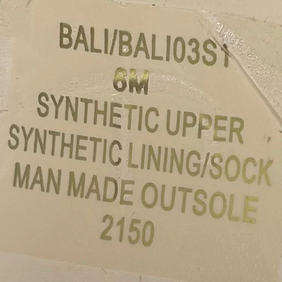 Steve Madden Women's Bali Heeled Sandal, Gold. Wrap around ankle strap. Size 6 - Picture 8 of 8